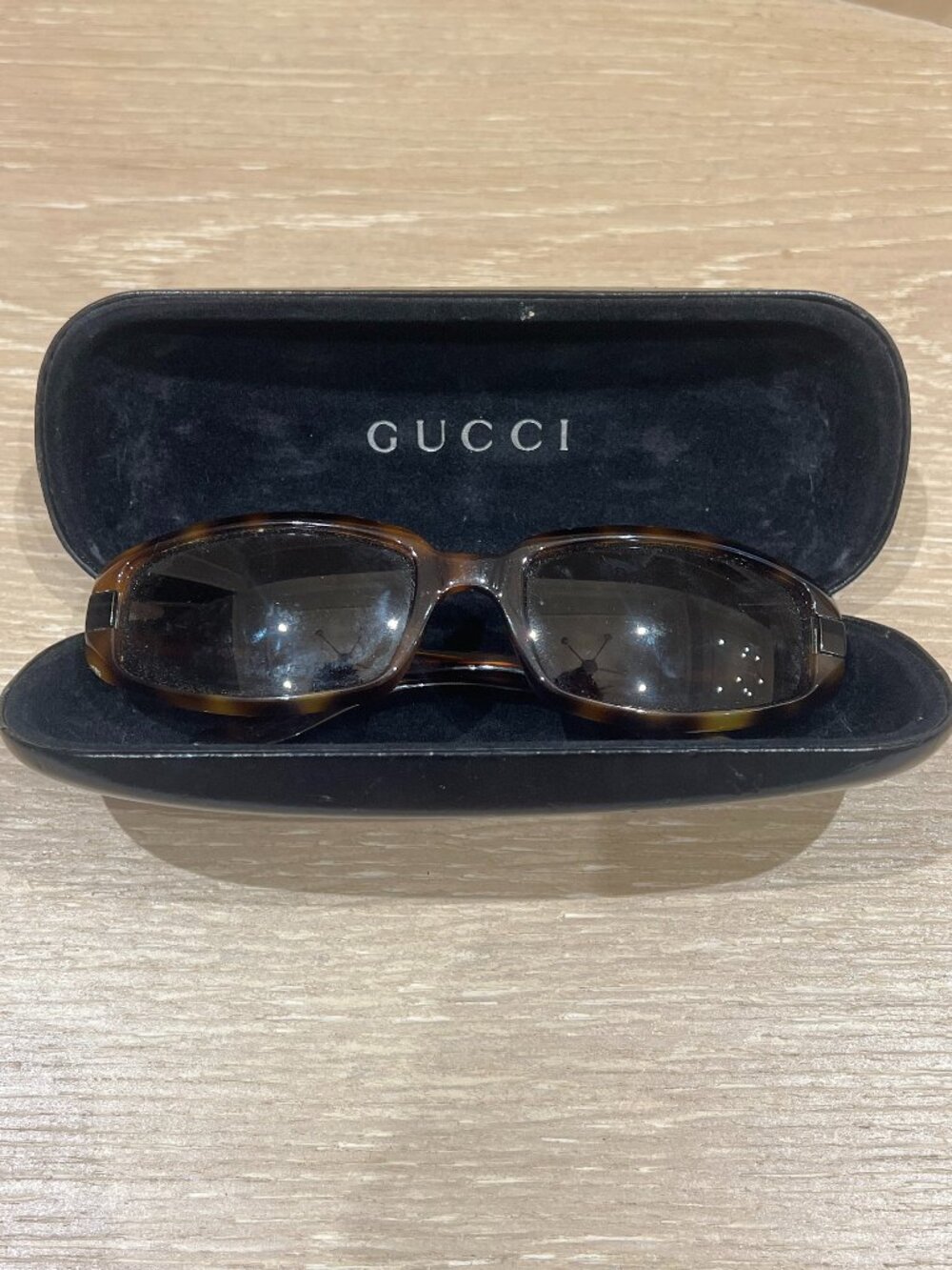 Authentic Vintage Gucci Sunglasses in Tortoiseshell